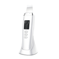 Ultrasonic Skin Scrubber – Deep Pore Cleaner, Blackhead Remover & Facial Spatula with 4 Cleaning Modes, Rechargeable Face Cleansing Device