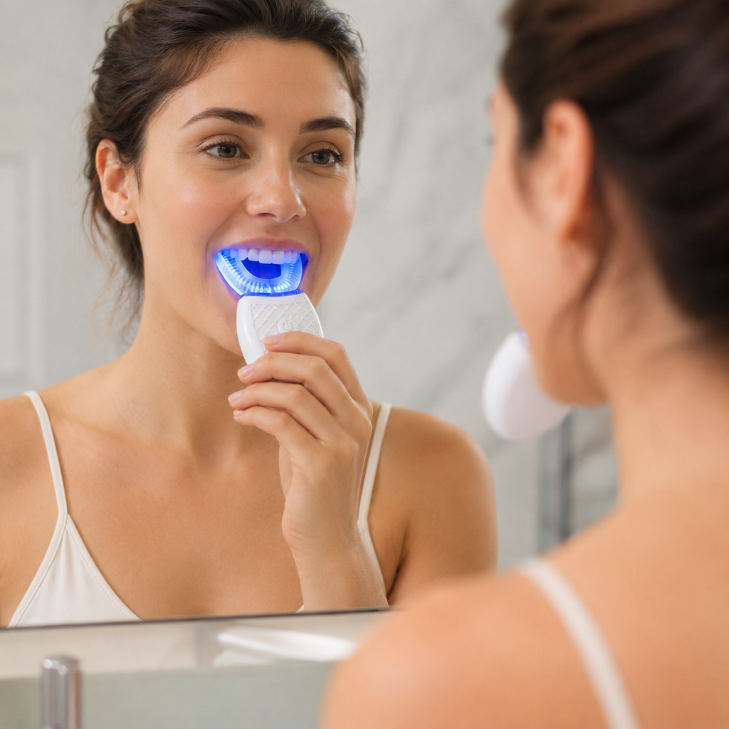 360° Sonic Toothbrush – Deep Cleaning U-Shaped Electric Toothbrush